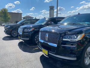 Our luxury Black SUVs