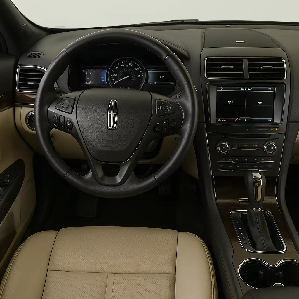 Lincoln MKT front interior view