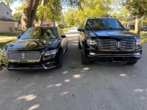 Sedan & SUV Cars on Road