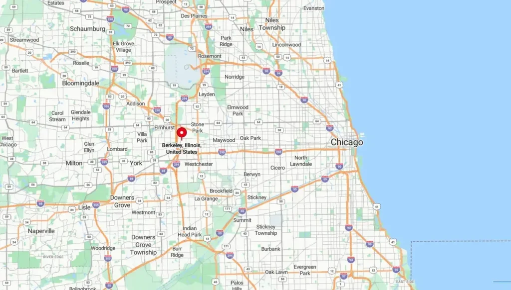 Map of Berkeley