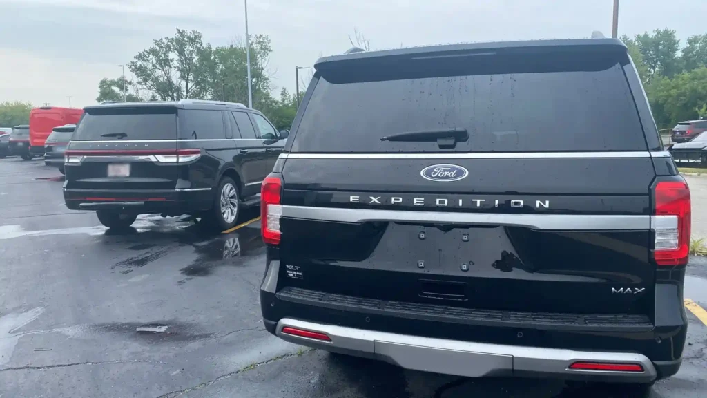 Black SUVs