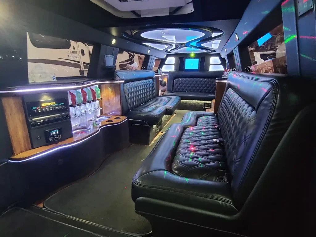 most beautiful interior of Limousine