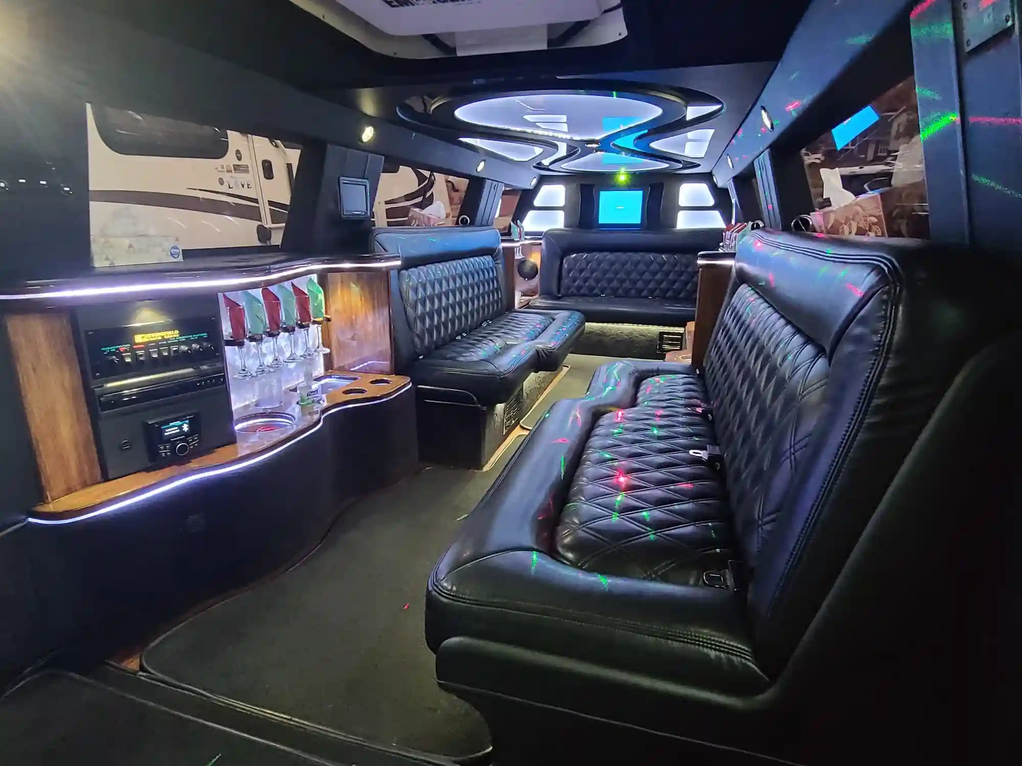 most beautiful interior of Limousine