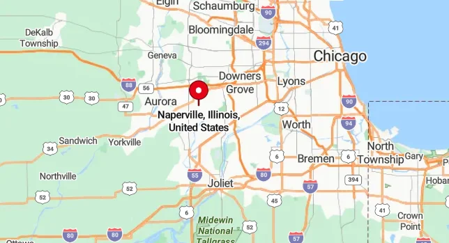 Naperville Map
