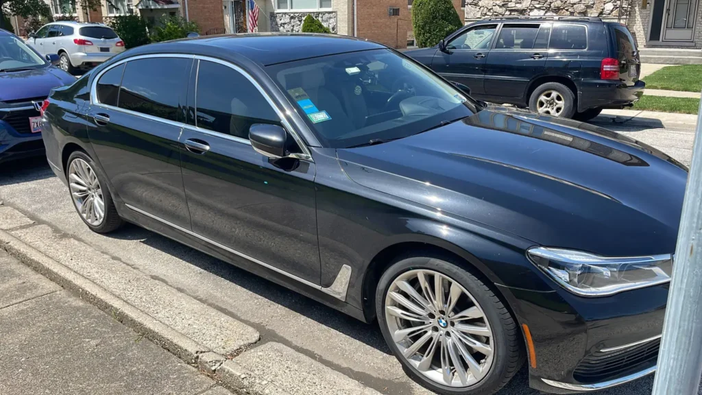 BMW side view