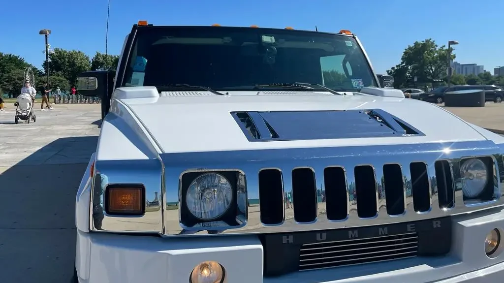 Hummer Limo front view