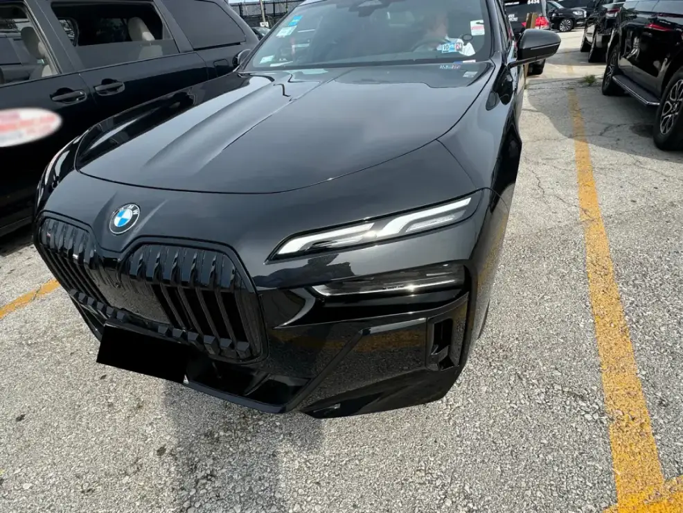BMW Car front view