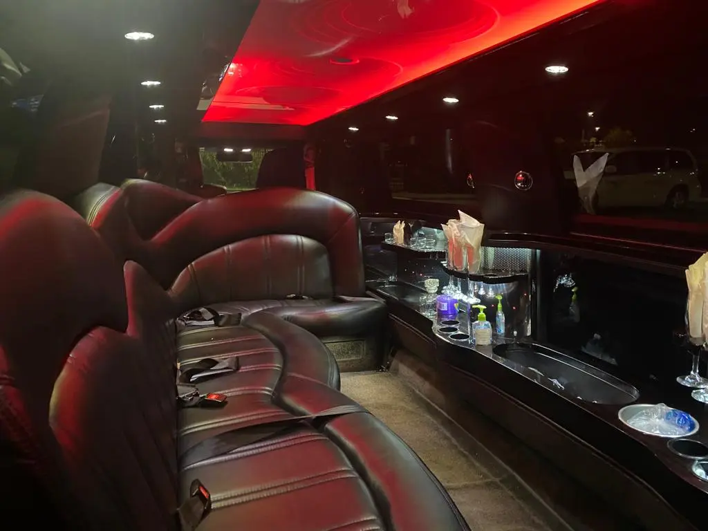 Limousine interior