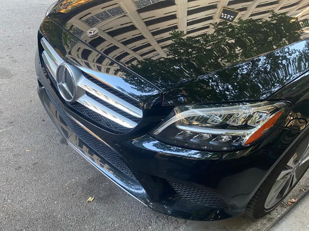mercedes e350 front closeup