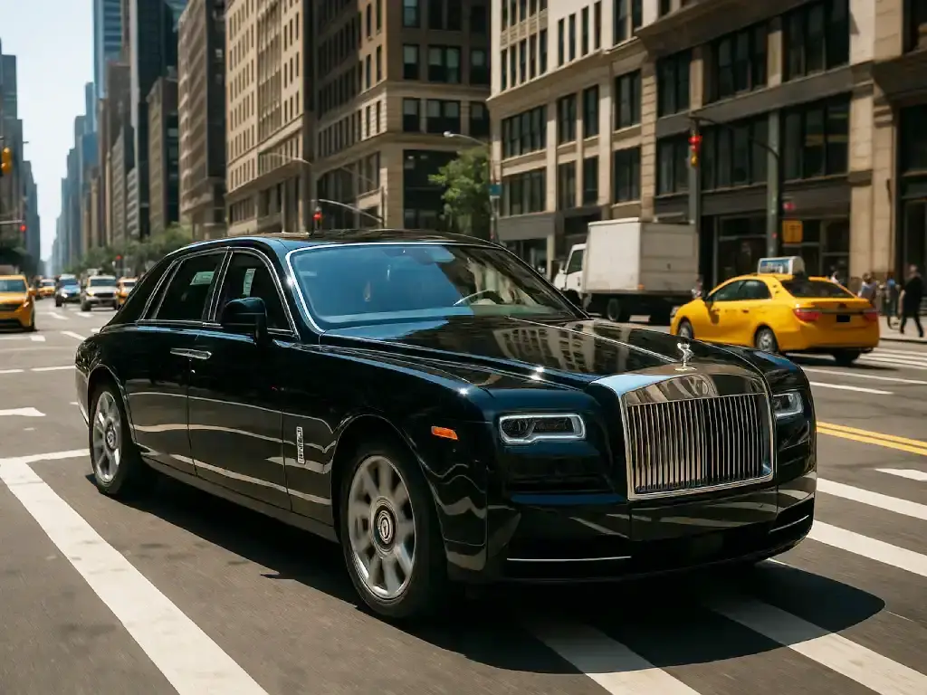 rolls royce in manhattan