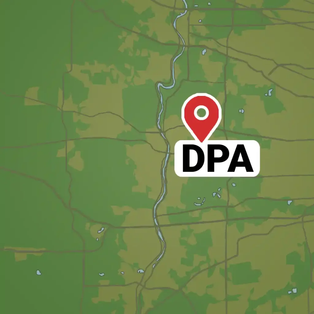 DPA pin map
