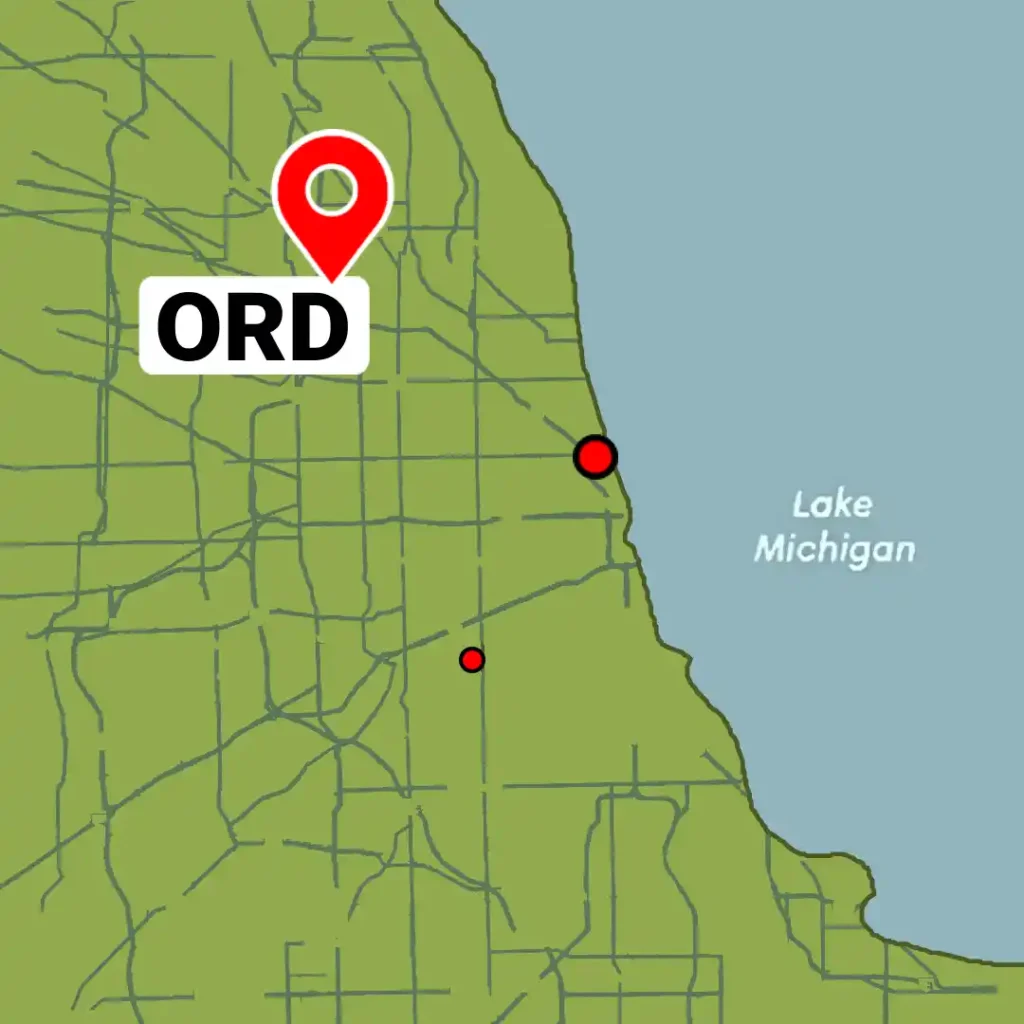 ORD pin map
