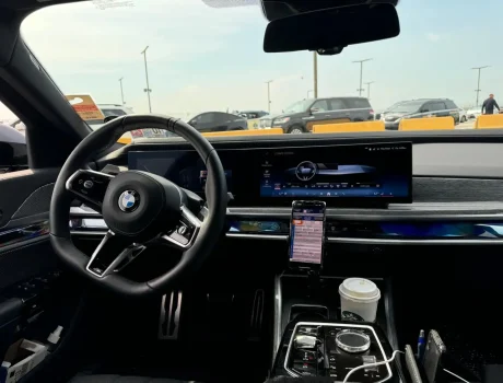 BMW Car front interior