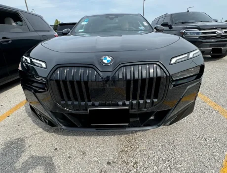 BMW Car front view
