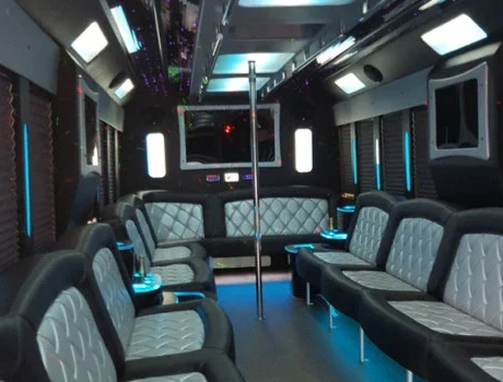 party bus interior